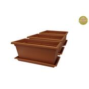 Gardenico Magnus terrakotta virágláda, 80 cm