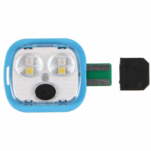 Sixtol Nadomestna LED lučka za kapo/čelado B-HATLED LIGHT 2, rdeča/modra