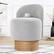 Taburet  Barren Puf Grey