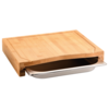 Kesper 58356 Tăietor cu tavă de depozitare, inoxidabil, 36,5 x 28,5 x 6,8 cm