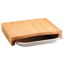 Kesper 58356 Tăietor cu tavă de depozitare,inoxidabil, 36,5 x 28,5 x 6,8 cm