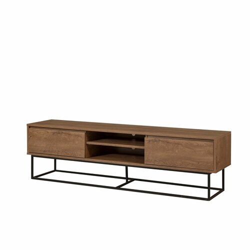 Stolik pod telewizor Rodez Walnut and Black II