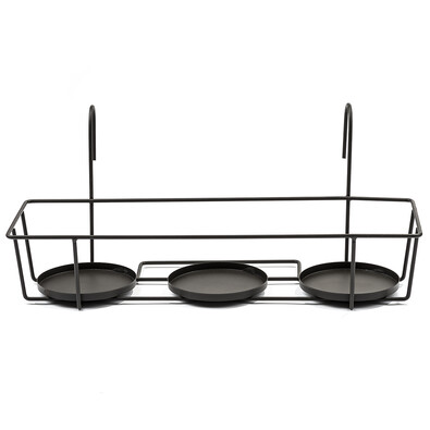 Uchwyt na kwietniki 52 cm czarny