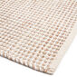 Kusový bavlněný koberec Elsa béžová, 70 x 120 cm