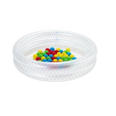 Bestway bazen z 50 kosmi žogicami, premer 91 cm,modra