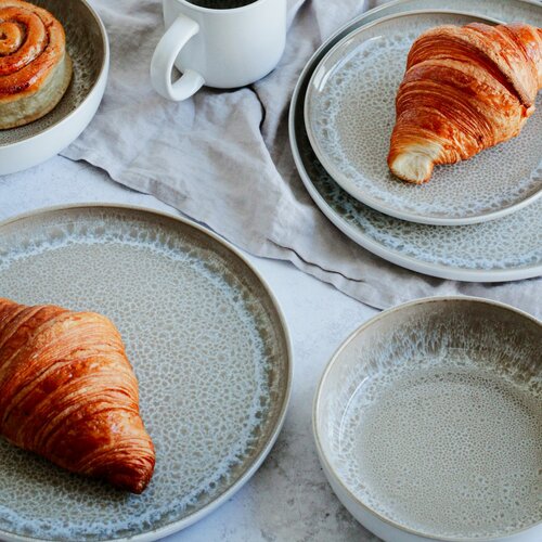 Mäser Geschirrset 16-teilig MALEA – beige