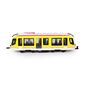 Tramvai din metal Rappa galben, 20 cm