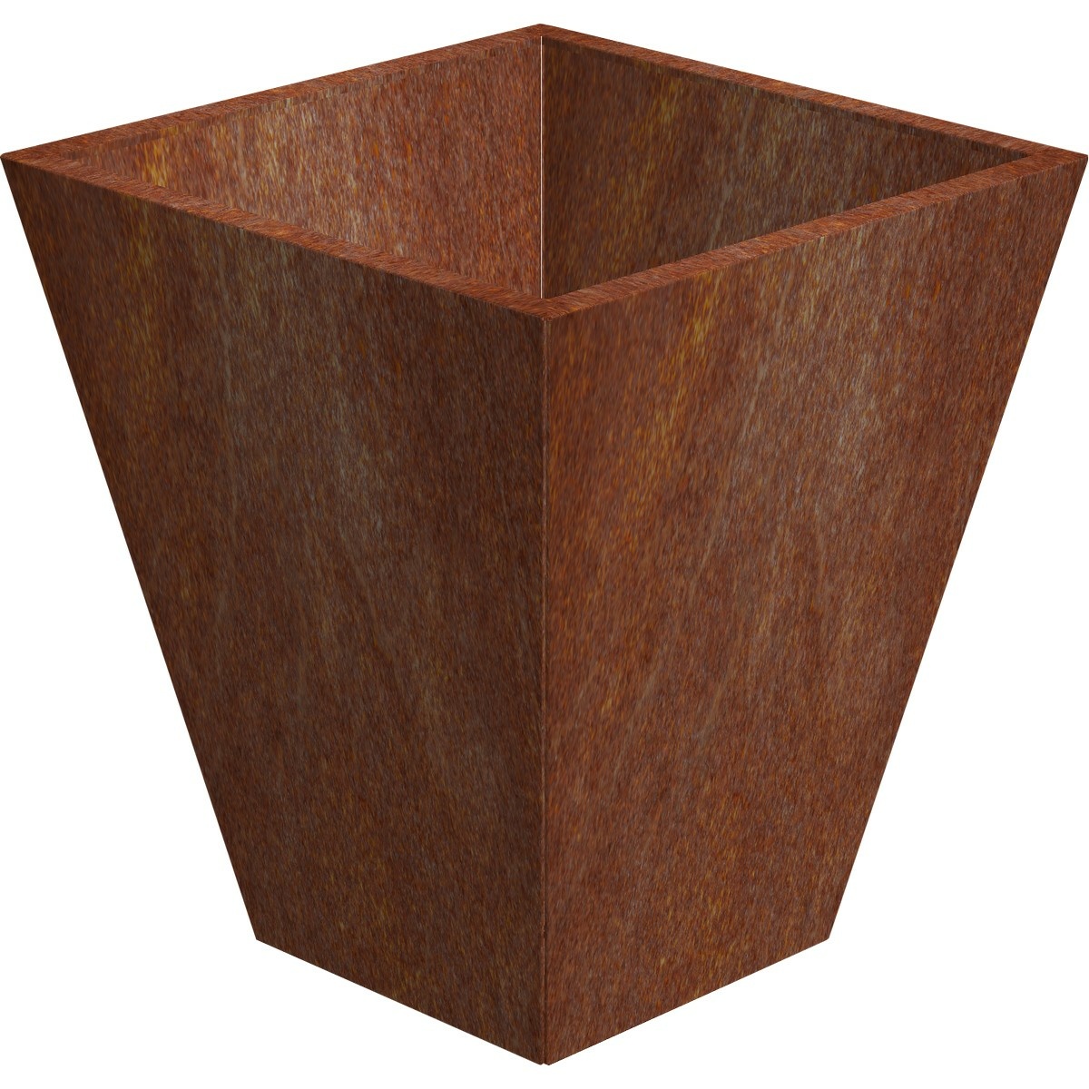 Cono Záhradný kvetináč 70 x 70 x 80 cm, corten CORGARDEN 1004