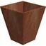 Cono Donica ogrodowa 70 x 70 x 80 cm, corten CORGARDEN 1004