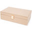 Schmuckkästchen Velvet dream Beige, 25 x 7 x 16 cm