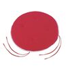 Siedzisko Adela okrągłe gładkie Grochy czerwone, 40 cm