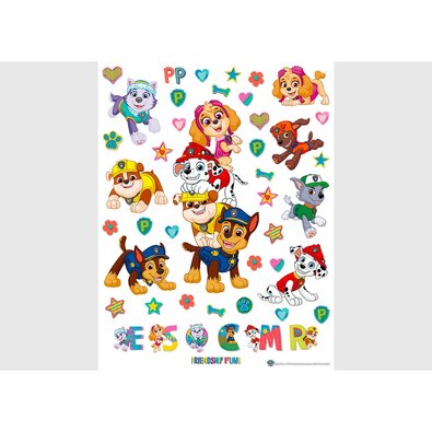 Samolepilne dekoracije Paw Patrol Friendship Fun,65 x 85 cm