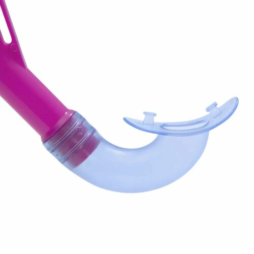 Bestway Schnorchelset Lil Flapper - Flossen, Taucherbrille, Schnorchel, gelb-rosa