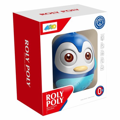 Pinguin Baby Mix albastru, 14 cm