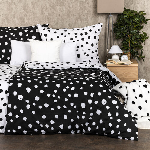 4Home Bavlněné povlečení Dalmatin reverse, 140 x 200 cm, 70 x 90 cm