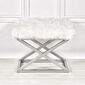 Stolička Capraz Plush White