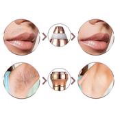 Epilator pentru sprâncene și păr facial, negru