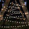 DecoKing Karácsonyi fényfüzér Csillagok melegfehér, 100 LED