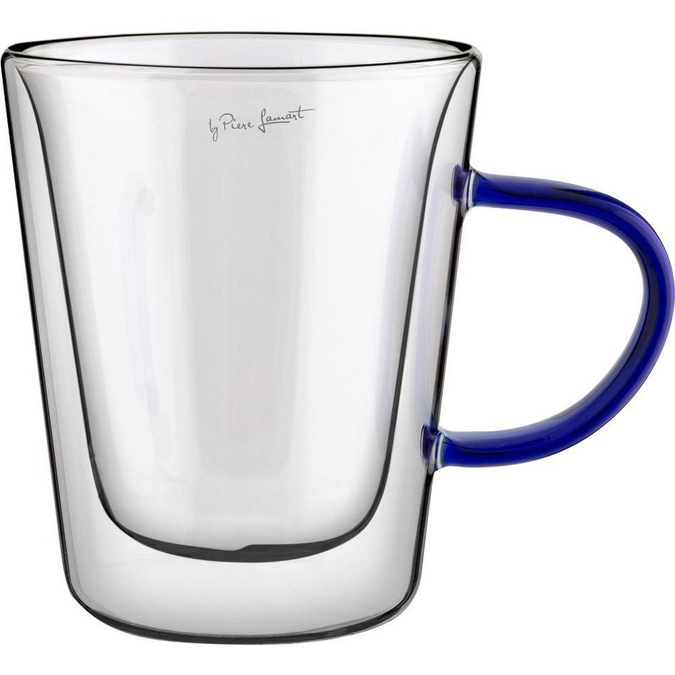 Lamart LT9119 2 darabos Tea Vaso pohárkészlet, 300ml, kék, kék termék 2. képe