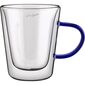 Lamart LT9119 2dielna sada pohárov Tea Vaso, 300 ml, modrá