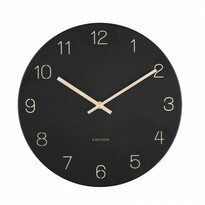 Karlsson 5788BK stylowy zegar ścienny, śr. 30 cm