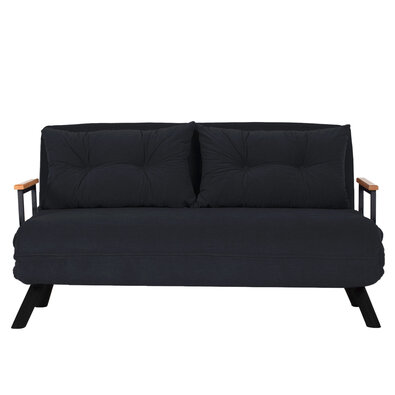 Canapea pat Sando 2 Negru