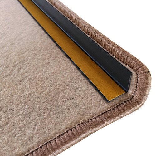 Nášľap na schody Nature béžová, 24 x 65 cm, súprava 5 ks