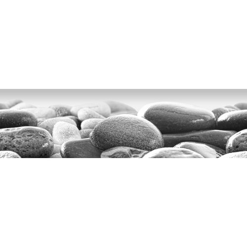 Poster autocolant Beach stones, 500 x 14 cm