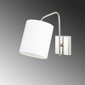 Kinkiet lampa ścienna Ve - 6002, chrom/biały