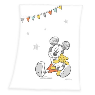 Pătură Herding Mickey Mouse, pentru copii, 75 x 100 cm