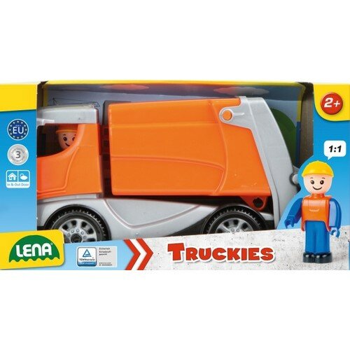 Lena Müllwagen mit Figur Truckies, 25 cm