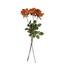 Floare artificială Trandafir cupru, 74 cm, 3bucăți
