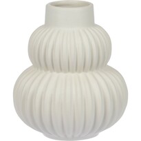 Керамічна ваза Circulo біла, 13,5 x 15,5 см