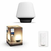 Philips Hue 40801/30/P6 stolná LED lampa Wellness 9,5 W, čiernobiela
