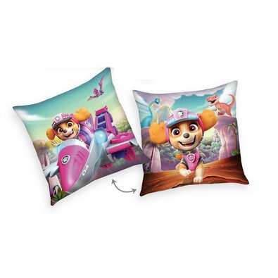 Herding Blazek Paw Patrol Dino Rescue roza, 40 x40 cm