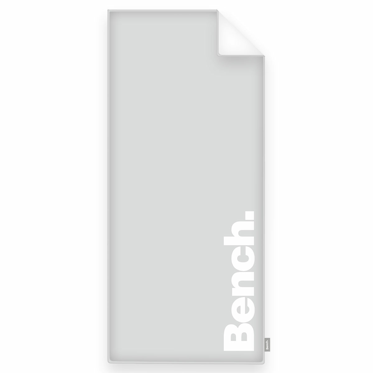 Bench Osuška světle šedá, 80 x 180 cm