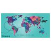 Towee Hitro sušeča brisača TRAVEL THE WORLD, 80 x160 cm