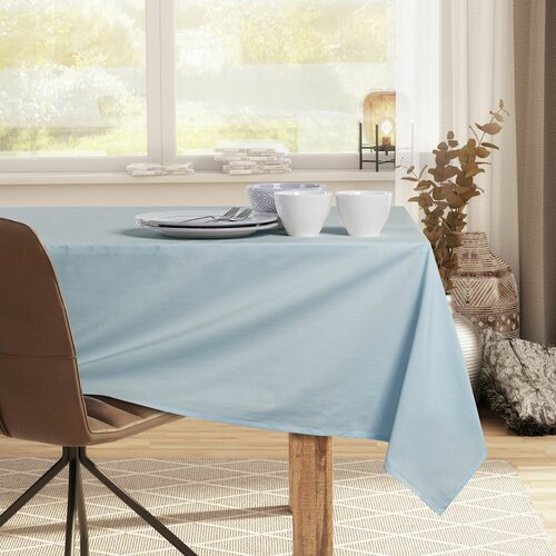 DecoKing Prt Pure silver blue, 110 x 110 cm