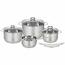 Elo 22905 Set de bază de 4 oale din oțelinoxidabil Brillant