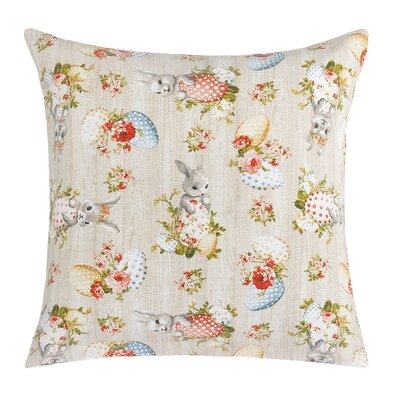 Bellatex Prevleka za blazino EMA Velikonoce Zajčekbež, 45 x 45 cm