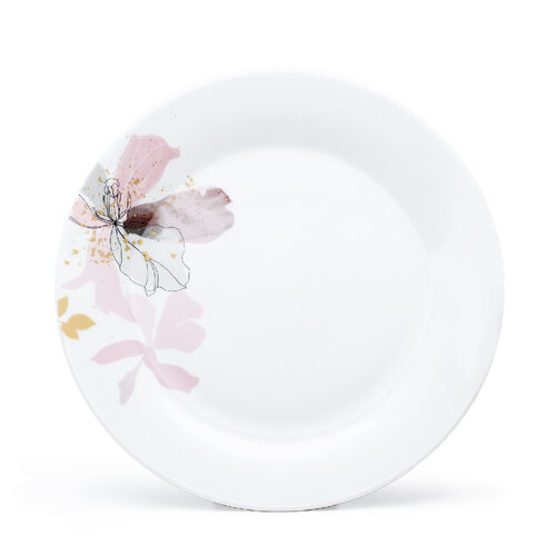 Set de masă din 18 piese Arôme Home Iris, alb extra