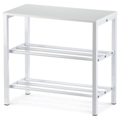 Raft pentru pantofi 83168-42 WT, metal, alb