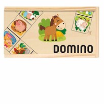 Woody Domino Zwierzęta domowe, 19 x 10 x 5 cm