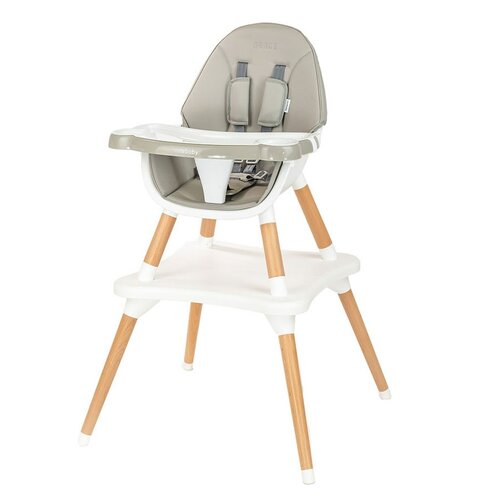 New Baby Esszimmerstuhl Grace 3in1 Grau, 61 x 101 x 61 cm