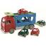 Autotransporter mit 4 Autos und Rampen, 49 cm