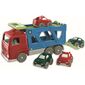 Autotransporter mit 4 Autos und Rampen, 49 cm