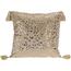 Vzglavnik Golden twig bež, 45 x 45 cm