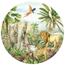 Kör alakú fotótapéta Jungle 125 x 125 cm, 2részből álló