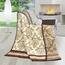 Decke Karmela Plus Ornament braun, 150 x 200 cm