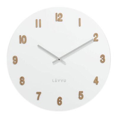 Lavvu LCT4070 White fa óra, átmérő: 50 cm